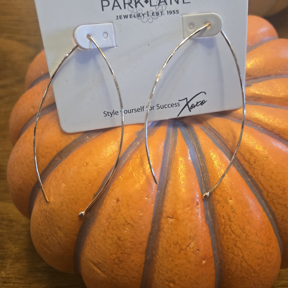 Park Lane Silver Hoop Earrings